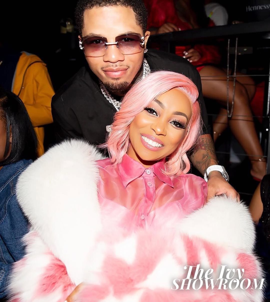 @monicadenise draped by @theivyshowroom - - - - - -Congratulations @gervontaa !!! May the wins c