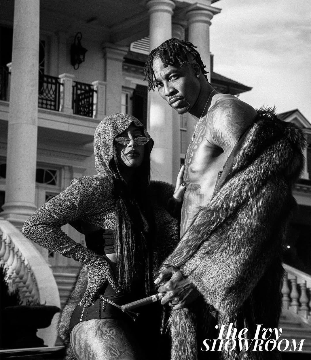 @tea.cooper2 & @dwighthoward styled by @msamyj wardrobe @theivyshowroom