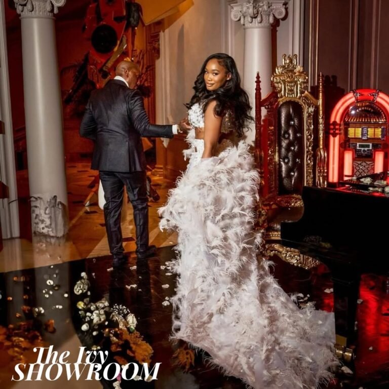 @zelietimothy wore a beautiful @theivyshowroom ensemble accompanied by @tyrese. What a perfect m